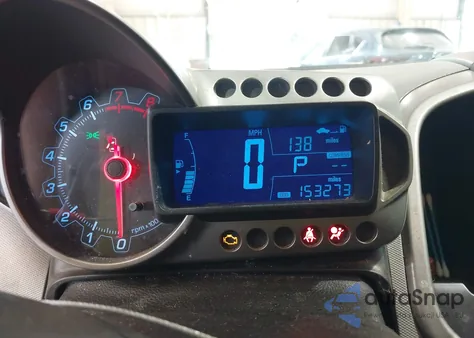 2013 Chevrolet Sonic Lt Auto из США, поврежденный, VIN 1G1JC5SH2D4216547